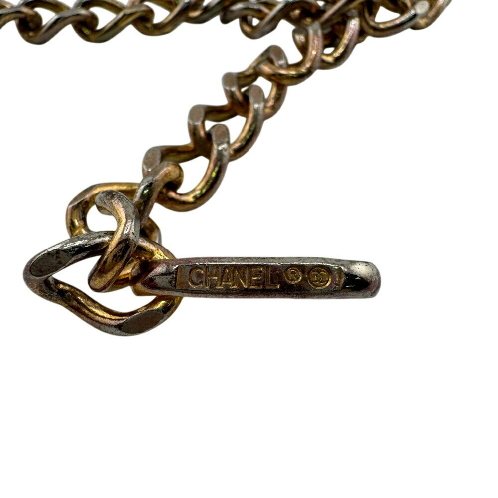 CHANEL Gold Logo Necklace - Picture 7 of 9